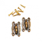 DIY724 - Antique Ornate Hinges (pk2)
