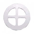 DIY755 - White Round Window