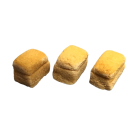 3 White Tin Loaves