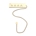 4 Socket Extension Lead