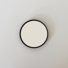 Black Round Wall Mirror
