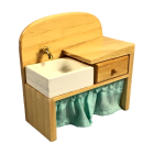 Pine Unit Basin & Drainer, L