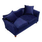 Royal Blue Sofa