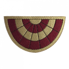 E9356 - Oval Red Mat
