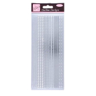 Outline Stickers, Assorted Borders, Silver