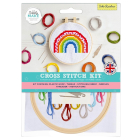 Simply Make Cross Stitch Kit - Boho Rainbow