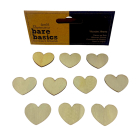 Wooden Hearts - Bare Basics