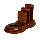 Wooden Plate Rack For 3 Plates