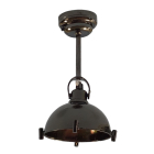 Industrial Black Ceiling  Light - Battery Light