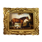 Picture of George Stubbs Horse and Dogs