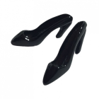 Pair of Black High Heeled Shoes