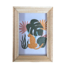 Picture of Cheetah with Tropical Leaves (Discontinued)