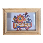 Picture of Colourful 'peace' Art