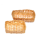 MCB482 - Rectangular Wicker Baskets (pk2)