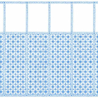MD41171 - Venetian Blue Tiles Wallpaper