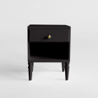 Black Nightstand/Modern Side Table