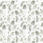 Tropical Leaf Print Wallpaper