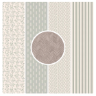 Hazy Blue and Cloud Cream Wallpaper & Flooring Bundle