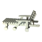 White Sun Lounger