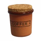 CP026G - Glazed Coffee Jar