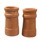 Two Round Chimney Pots