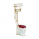 RP17441 - Victorian Rose High Flush Toilet