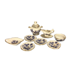 Blue Onion Design Dinner Set
