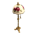 Floor Lamp In Rose Design , (Discontinued)