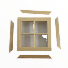 Four-paned Square Window