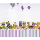 WP538 - Dolls House Wallpaper, Teddy Bear Picnic