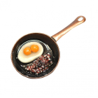 MCCRI1223 Frying Pan with Sausage and Egg