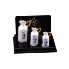 RP13265 - Blue and Gold Vases (pk3)