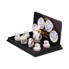 RP13636 - Blue and Gold Coffee Set