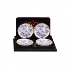 RP13895 - Blue and Gold Dinner Plates (pk4)