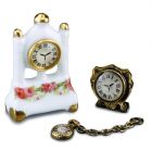 RP14685 - Pair of Clocks and Pocket Watch