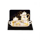 Coffee Tray In French Rose Design (RP16495)