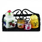 RP17686 - Small Kitchen Wall Shelf with Accessories