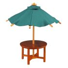 Garden Table with Umbrella (RP18148)