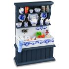 RP18416 - Blue Kitchen Sink Cabinet with Accessories