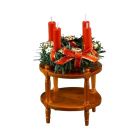 RP18971 - Round Side Table with Advent Wreath