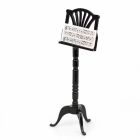 D9566 Music Stand with music