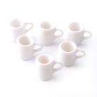 D2219 - Pack of 6 White Modern Mugs