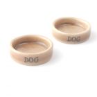 D2248 - 1:12 Scale Pair of Stone Dog Bowls