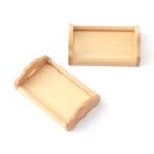 D976P - Wooden Tray Pine Pack of 2