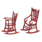 DF114 - 1:12 Scale Pair of Rocking Chairs