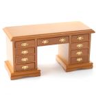DF1450 Oak Kneehold Desk