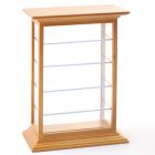 DF1461 Pine Shelf Display Cabinet