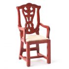 DF289 - 1:12 Scale Mahogany Carver Chair