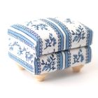 DF891 - Blue Footstool