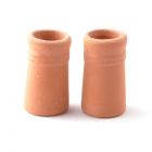 DIY660 Two Small Round Chimney Pots